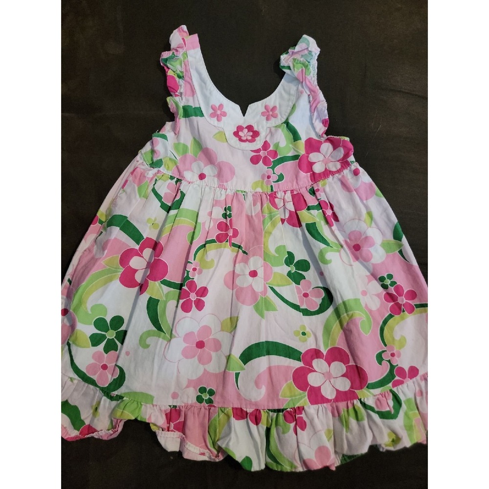 Gymboree outlet floral mermaid dress size 12 18  months‎
